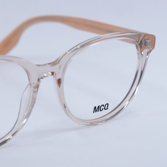 🕶️ New Alexander McQueen MQ0308O 008 Eyeglasses - Pink Frame 52mm - Picture 5 of 9